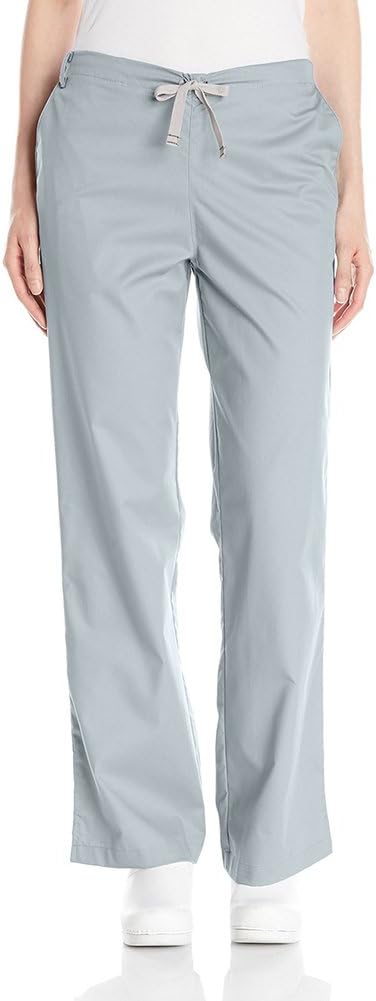 Wink WonderWORK Women's Flare Leg Scrub Pant, Grey, 2XL PET