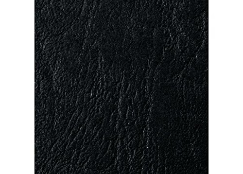 GBCLeatherGrain Binding Covers A5 250 gsm - Pack of 100, Black