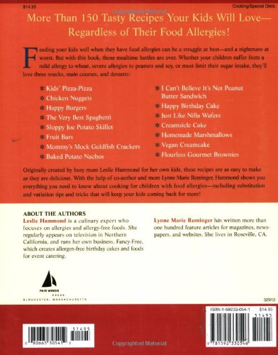 Kid Friendly Food Allergy Cookbook: More Than 150 Recipes That Are Wheat-Free, Gluten-Free, Dairy Free, Nut Free, Egg Free, Low In Sugar #TOP1