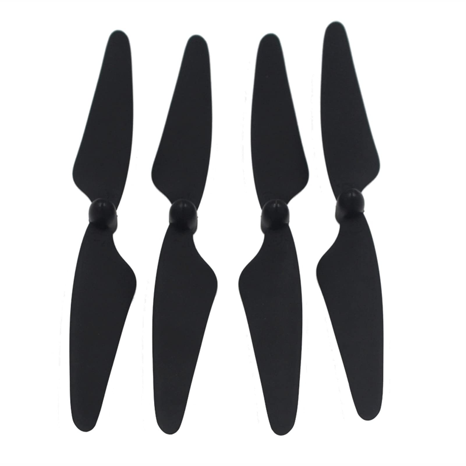 Strumenti compatibili con 4 Pezzi per Hubsan H501S X4 RC Quadcopter eliche Pale 2CW/2CCW Accessori per eliche Drone(Schwarz)