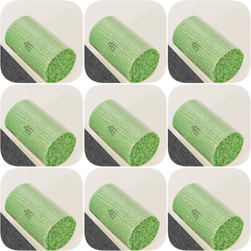 Image of Yglnden 10 Bundles Latch Hook Kit Colorful Yarn Bundles Cut Rug DIY Latch Hook Yarn for Handmake Craft Sewing Knitting for Adults (10 Bundles# Green D)