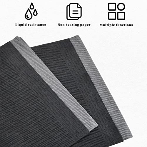 Dental lätzchen, 125 Stück Einweg Dental Lätzchen45 x 33cm, 3-lagige wasserdichte Einweg Tattoo Tisch Matten Clean Pad Tattoo Tablett Abdeckungen Mehrzweck