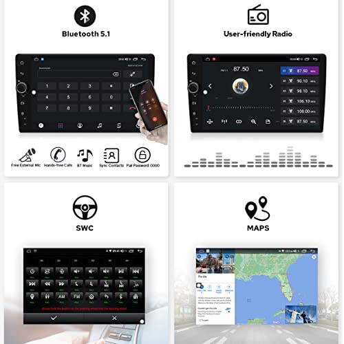 Joying Android 10.0 Stereo 9 Inch Car Radio For Toyota Tacoma 2005-2015 Touch Screen Head Unit Car In-Dash Navigation Gps Units #TOP7