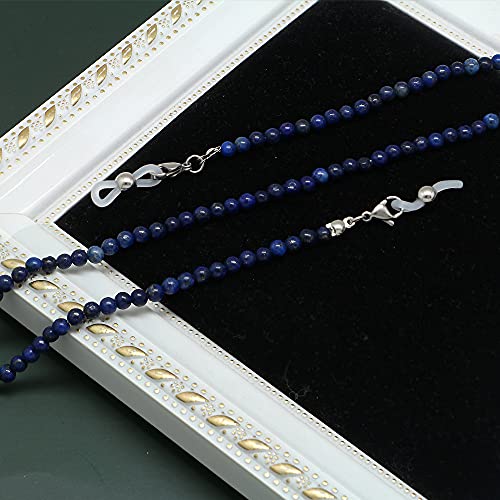 Kai Top Eyeglass Chain Sunglass Chain Fashion Natural Stone Beaded Mask Lanyard Chain Face Mask Holder Chain For Women Men #TOP6