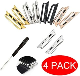 LOOKSEVEN Watch Strap Connector Stainless Steel Adapter Replaceable Metal Connection Adapter Connection Watch
