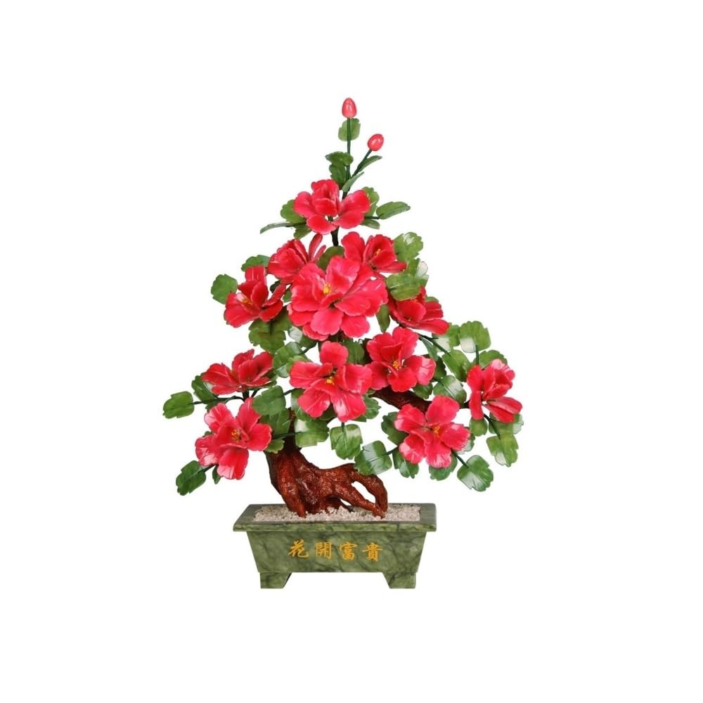 CHENGAIJIAN Artificial Bonsai Tree, Fake Bonsai Tree Jade Plant Indoor for Home Office Decor