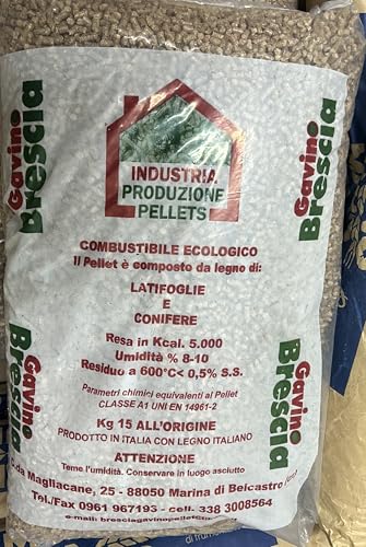 Pellet - Combustiibile ecologico da 15KG