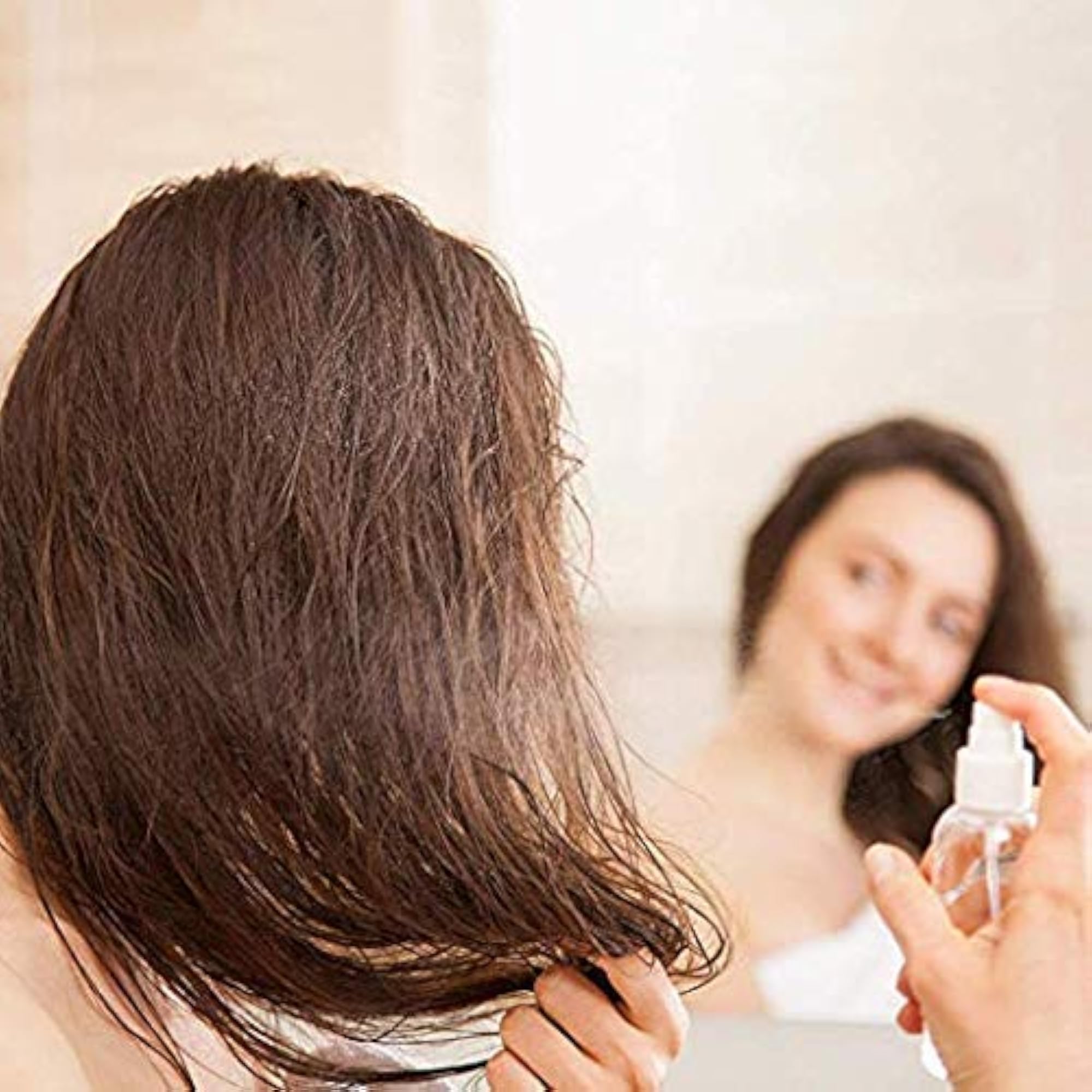 60ml Empty Transparent Plastic Fine Mist Spray Bottle
