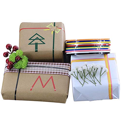 12 Rolls Graphic Chart Tape, Messar Whiteboard Tape Lines Pet Vinyl Tape 1/8” Self-Adhesive Art Tape Craft Tape Dry Erase Tape Colored Masking Tape For Creative Art Projects Artist Marking Crafts #TOP6