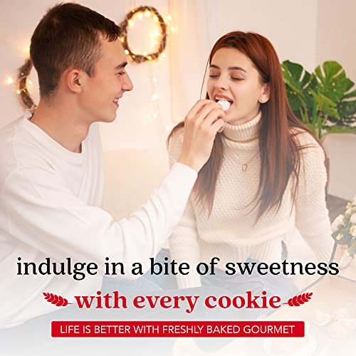 David's Cookies Gourmet Butter Pecan Meltaway Singles - Gourmet Easter Cookie Snacks With Crunchy Pecans And Powdered Sugar - Pure Creamy Butter Recipe - Delicious Heavenly Flavors Easter Food Gift (6 Oz) #TOP5