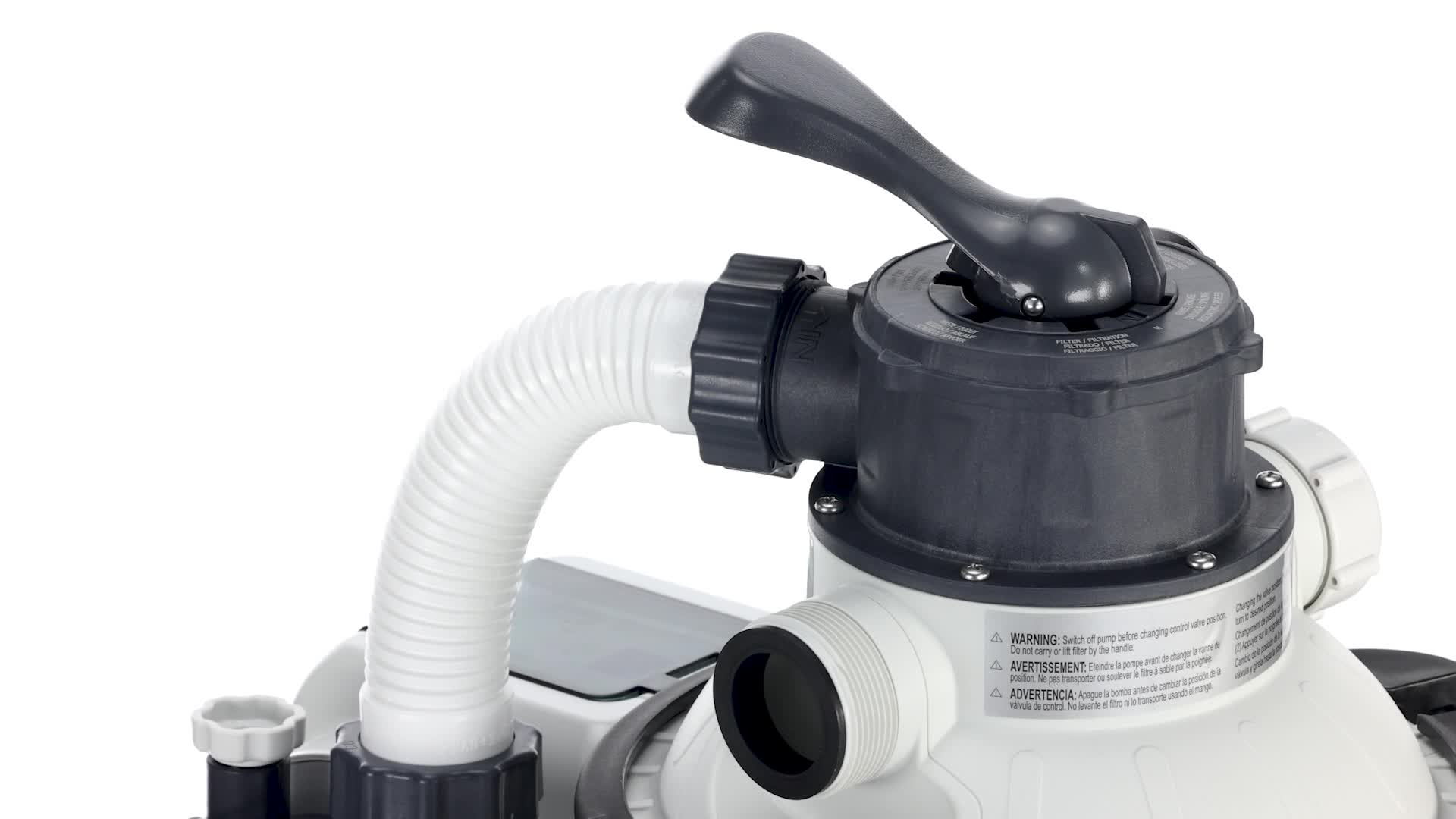 Pompe à filtre à sable Intex Piscine 26644GS - 5 700 litres par heure Pompe à filtre à sable Intex Piscine 26644GS - 5 700 litres par heure
