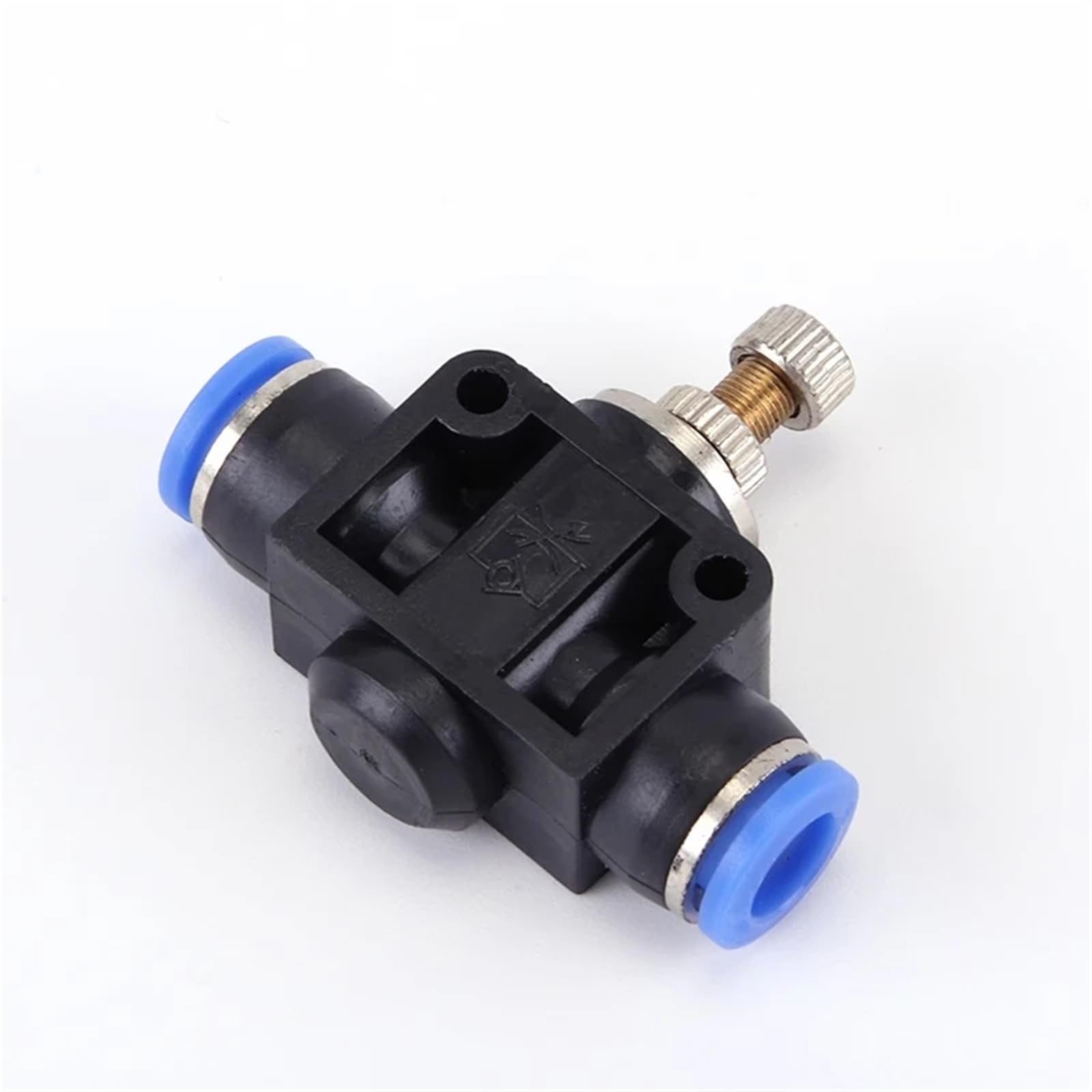 SA Zawór przepustnicy pneumatyczne złącze złączki 4 mm 6 mm 8 mm 10 mm 12 mm zawory regulatora wciskane do rury węża 20/50/100 szt. (SA-4, 100 szt.)