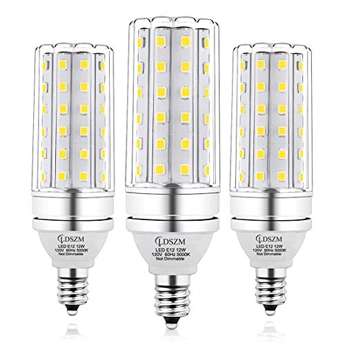 Ampoule LED E12 maïs 12W pour remplacer les halogènes sombres