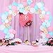 Tatuo 112 Pieces Baby Blue Pink Balloon Arch Kit Gender Reveal Balloon Garland for Baby Shower Wedding Birthday Party Decorations