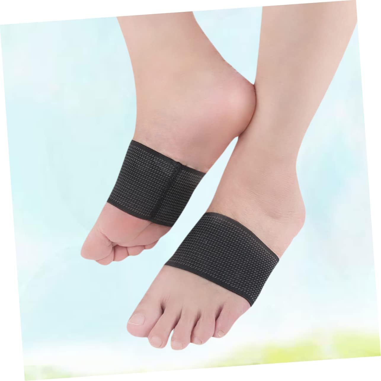 Elastic Bandage Wrap for Feet Ace Wrap Arch Support Brace Pain Relief Sleeves for Women Men Heel Pain Relief XL