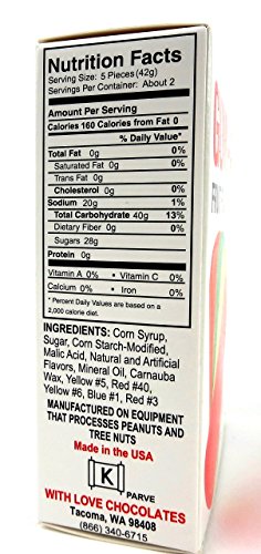 Gumi-Aid Fruit Flavored Gummies, 3 Oz Packages In A Blacktie Box (Pack Of 6) #TOP3