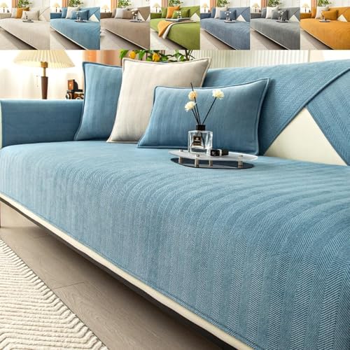 ~߃VFj[ZNVi\t@Jo[ vŃ_ȃybgth[\t@veN^[Jo[ Y fB[X(Harbour blue,110*210 cm/43.3*82.7 IN)