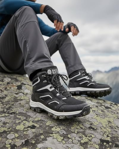 Image of Bacca Bucci Enduro High-Top Outdoor Hiking Boots