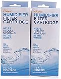 Crane Humidifier Filter Cartridge Model HS-1932 for Adorables, Drops, Droplets, Smart Drops and Warn Mist (2 Pack)