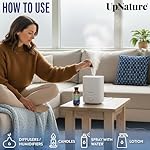 UpNature Breathe Essential Oils Blend (Large 2oz) Essential Oils for Diffusers for Home Humidifier Vaporizer Liquid, Eucalyptus and Menthol Blend, Aromatherapy Oils - Image 5