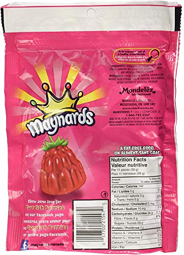 Maynards Swedish Berries Candy 355 gramos miniatura 2
