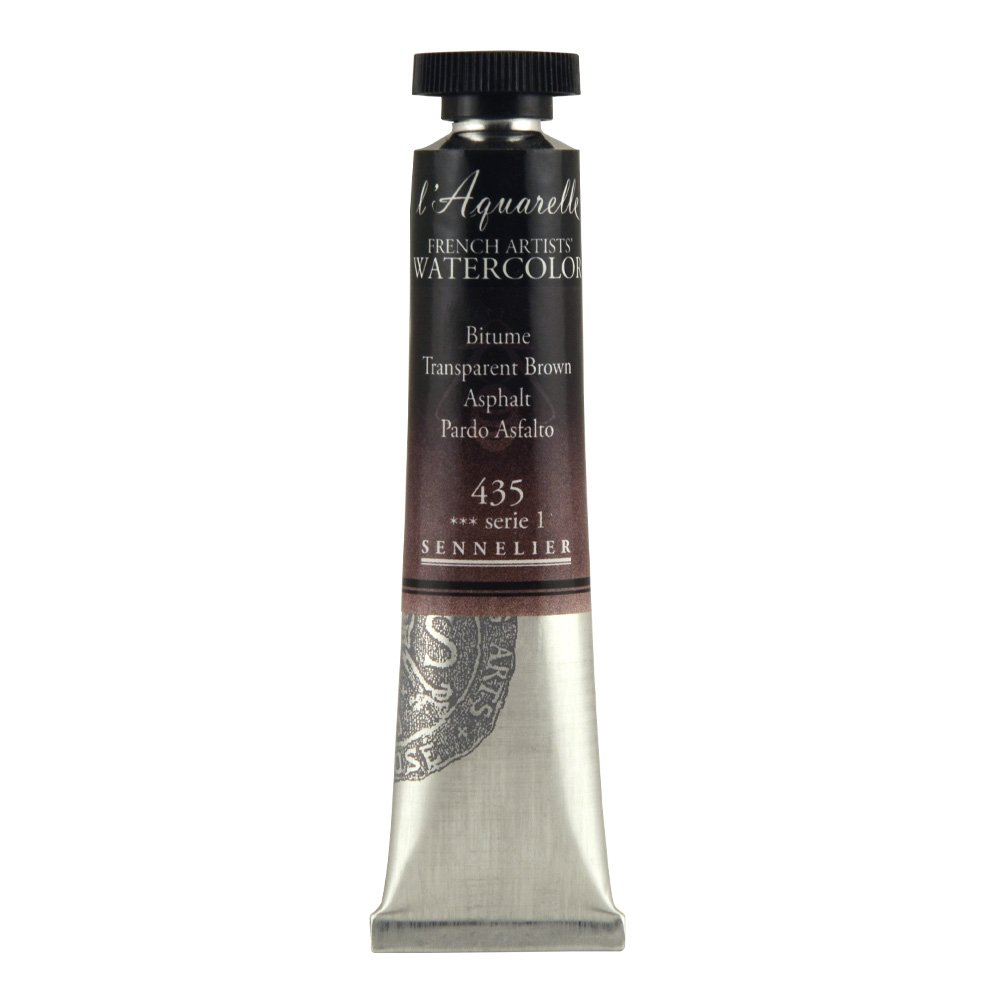 Sennelier Watercolour 21ml Tube S1 - TranSparent brown (435) — image 1