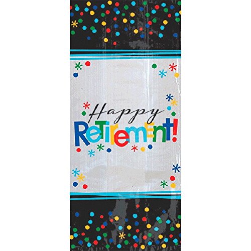Sacs en cellophane Happy Retirement pochette cadeau pour invités