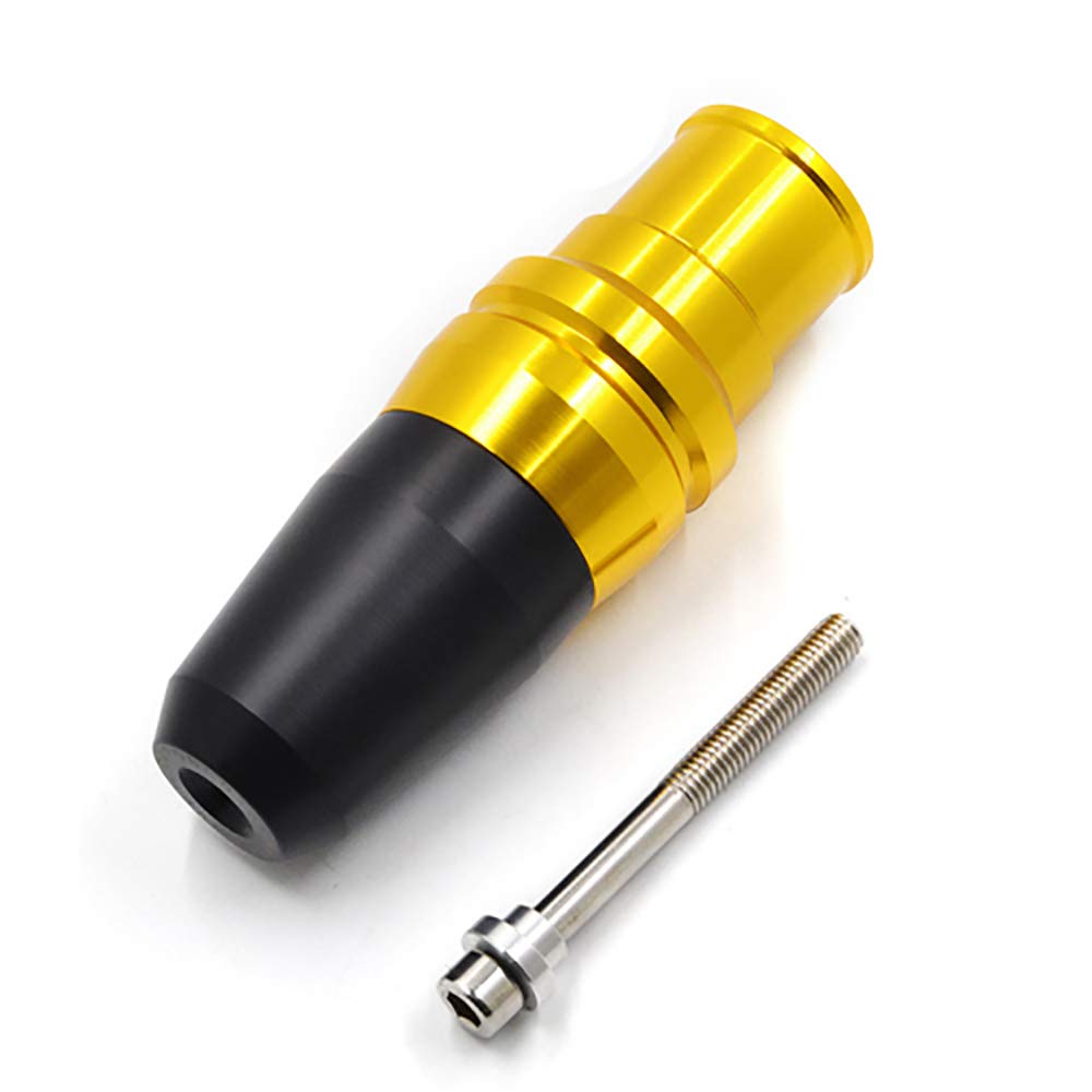 R3 R25 Motorcycle Modification Alloy Accessories Exhaust Slider For Yamaha YZF-R25 13-15 YZF-R3 MT-25 MT-03 2015-2016 (gold)