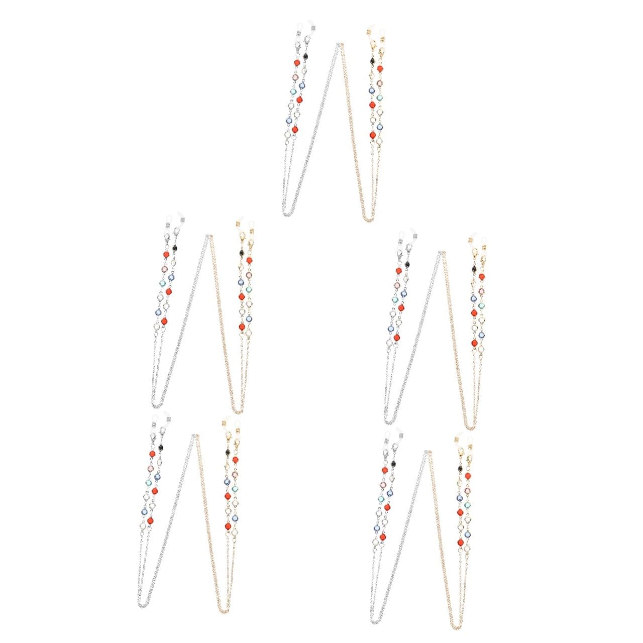 Healeved Corda Per Occhiali Catena Di Occhiali Da Sole Occhiali Da Sole Da Donna Catena Per Occhiali Accessori Collana Maschera Collana Di Occhiali Metallo