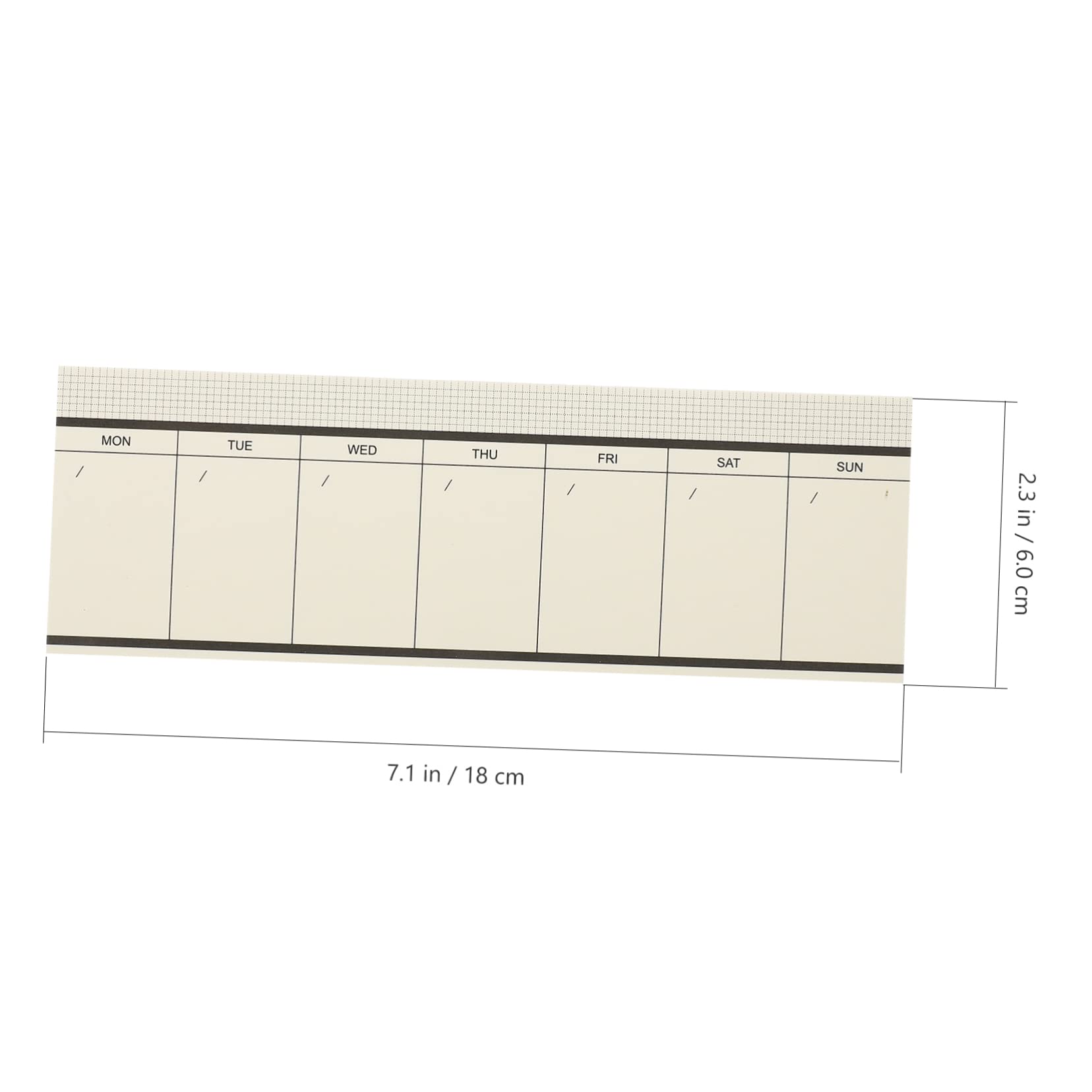 jojofuny 3 Set Blocco Note Memo Pad Per Pianificazione Settimanale Blocchi Appunti Strappabili Per Ufficio E Studio Planner Giornaliero Semplice E Funzionale Per Studenti E 4 Pezzi * 3