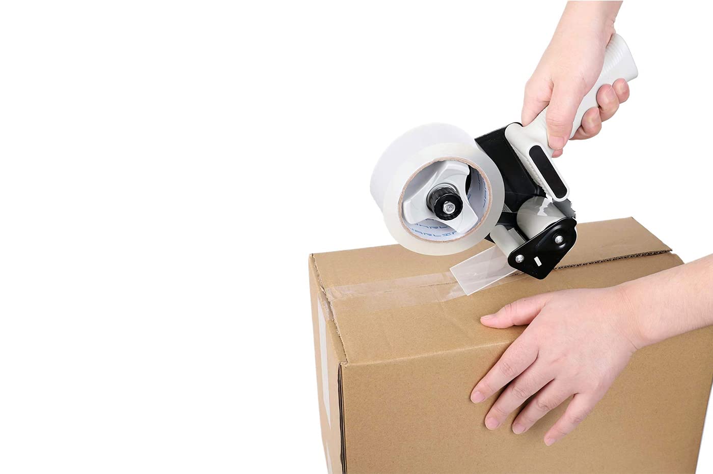 Pistola per Nastro Adesivo da Imballaggio Dispenser Tendinastro Magazzino Nastri