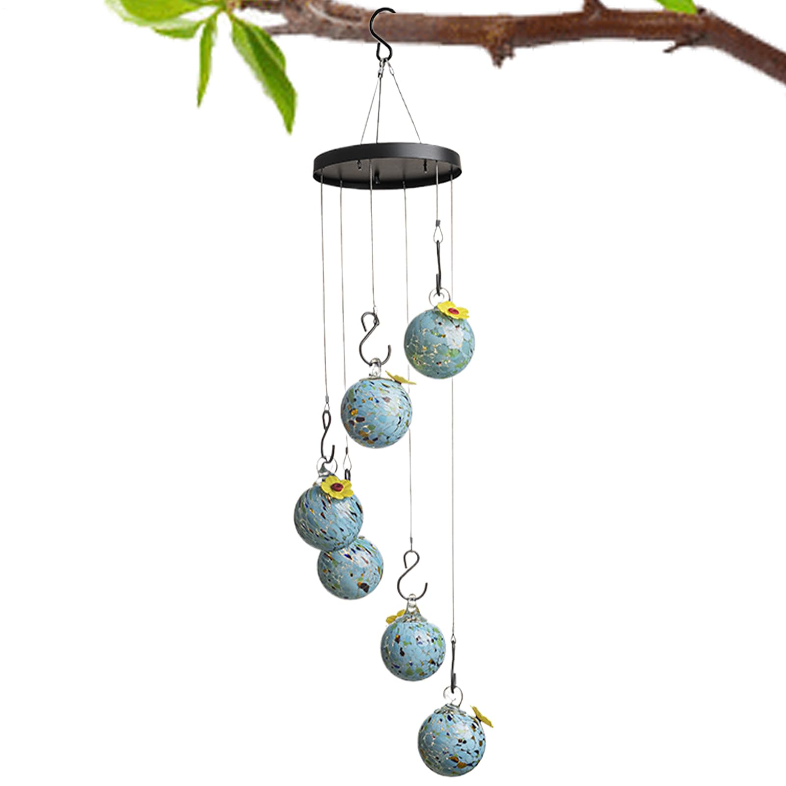 Bebedero De Agua Para Pájaros Dispensador Para Rellenado Fácil | Comederos Para Aves Colgantes De Exterior Para Patio, Jardín Trasero, Balcón, Observación De Aves, Parque, Porche, Terraza,