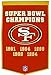 San Francisco 49ers Dynasty Banner
