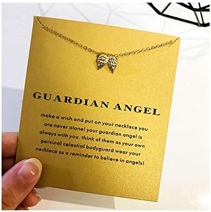 Miniatura 3 de Baydurcan - Collar con dije de elefante de la buena suerte, enfocado en la amistad, viene con una tarjeta de regalo con un mensaje