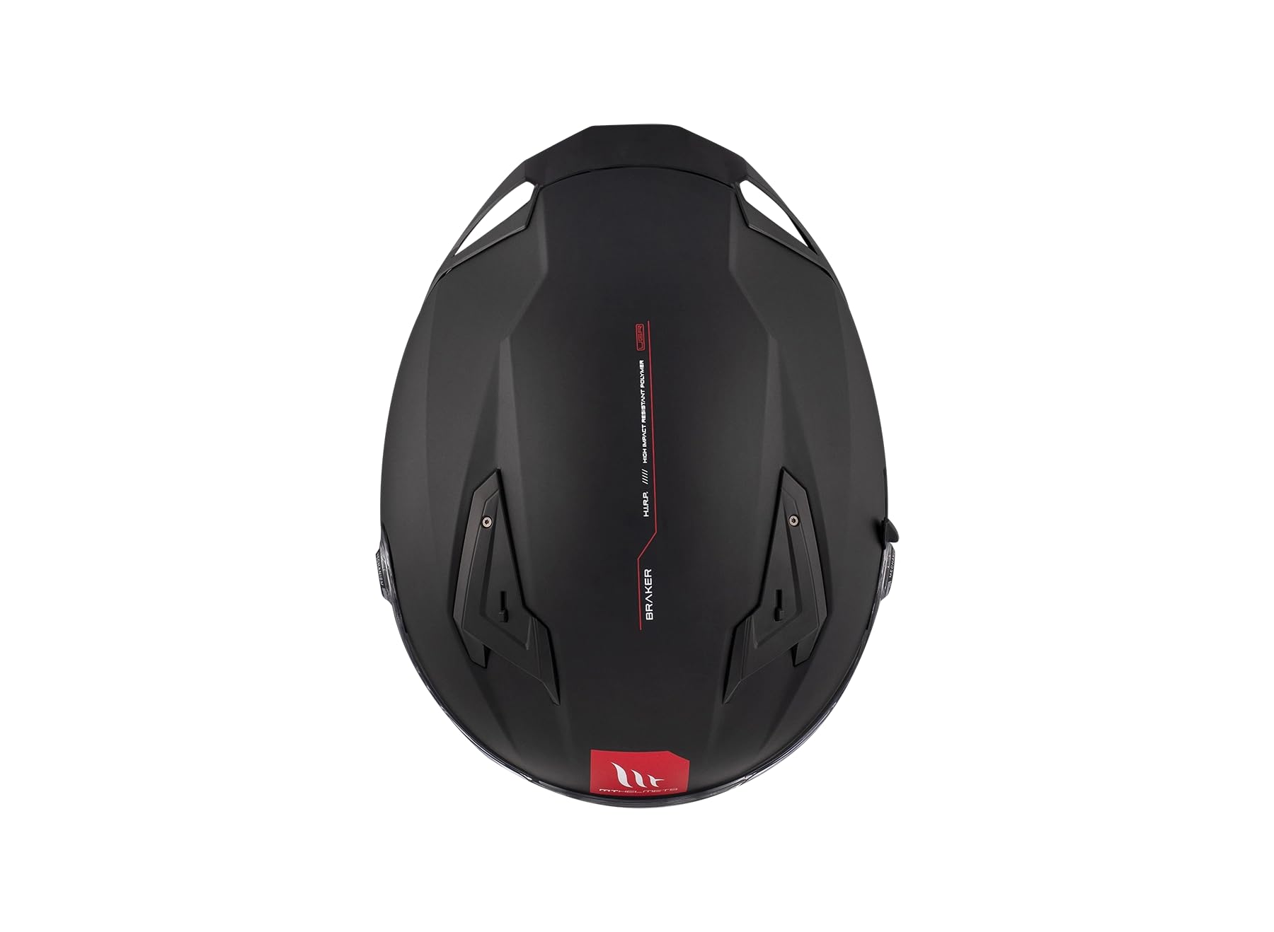 Casco Integral MT Braker SV Solid A1 Negro Mate | Casco Integral para Hombre | Transpirable y Lavable | Homologado ECE 22.06 & Dot | Talla M