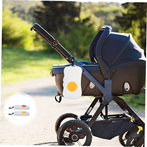 TOYANDONA 2 Caixas De Lenços Umedecidos Para Bebê Lenços Umedecidos Para Viagem Carrinho Portátil Di