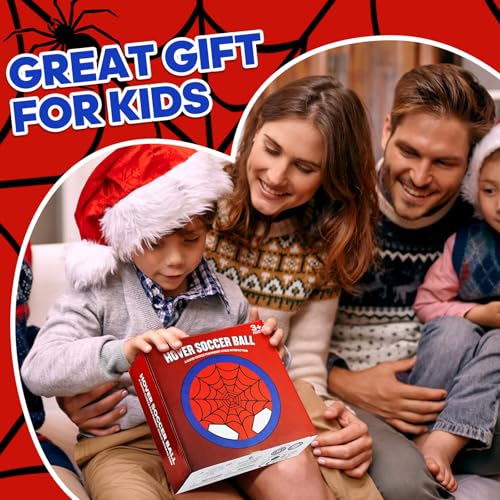 LAIBUY Air Power Fussball,Spielzeug Kinder für Jungen,LED Fußball Kinderspielzeug Indoor Leuchtender Schwebender Ball mit,Wiederaufladbar Geburtstag FußBall Geschenke für 3 4 5 6 7 8-12 Jungs Mädchen
