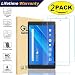2-Pack Lenovo Tab 4 8 (Only Model:TB-8504F/N 2017 Release) Screen Protector Glass - DHZ 9H Hardness Scratch Resistant Film Tempered Glass Screen Protector for Lenovo Tab 4 8" Tablet