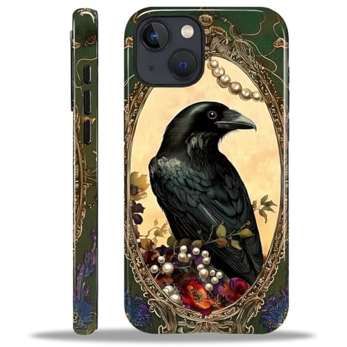 Coque iPhone 15 Plus motif corbeau pour style urbain