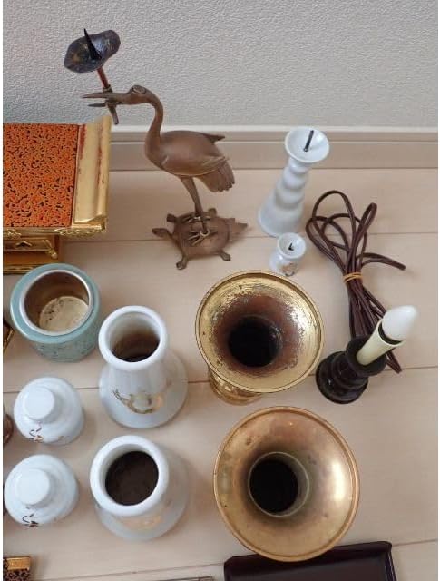 仏具＆神具セット　【１５点】　お盆　供養　神事　法要　仏教　神道 佛具　お墓 仏具＆神具セット 15点 お盆 供養 神事 法要 仏教 神道 佛具 お