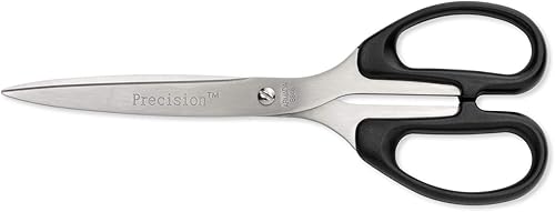 Miniatura 4 de Hygloss -Armada Precision Tijeras de calibre pesado - Asas cómodas, cuchillas de acero inoxidable, bolsas de vinilo para almacenamiento seguro -