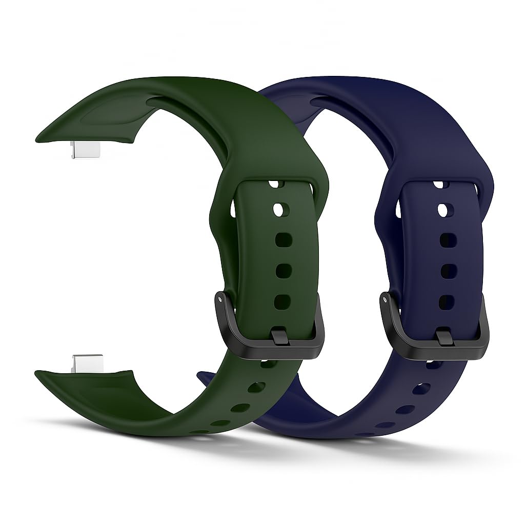 Kapture Straps Compatible with Redmi Watch Move, Redmi Watch Move Strap TPU Watch Straps - Quick Release Watch Bands Soft Waterproof for Men Women-image-37