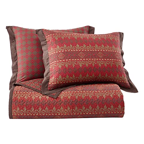 Image of Paseo Road Rushmore 2 Piece Twin Southwestern Cotton Reversible Quilt Set