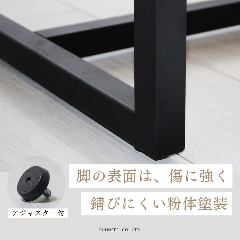 T字脚 黒塗装 2脚1組 T字脚 黒塗装 2脚1組