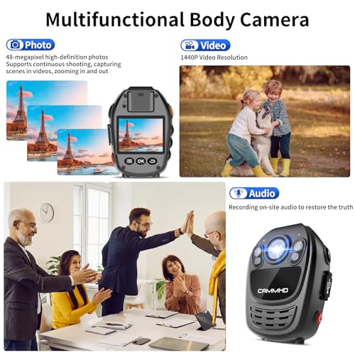 Camera pieton HD 1440P YX1 vision nocturne pour securite et voyage - 4