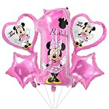 Minnie Globo Decoraciones de Cumpleaños, Minnie Globos, Decoracion Cumpleaños 1 Año Minnie, Globos Cumpleaños Minnie, Decoración Cumpleaños 1 Año, para Decoraciones Cumpleaños