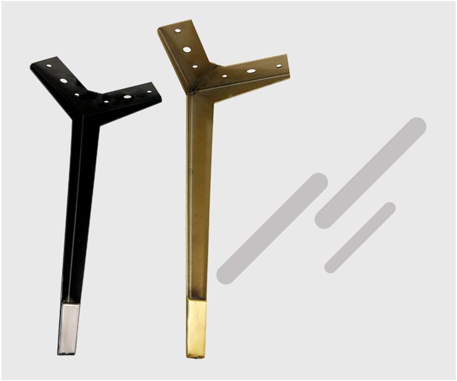 4 Furniture Legs Metal Furniture Feet Replacement Feet Furniture Support Legs Stainless Steel Bed Legs Sofa Bedside Table Legs Workbench Legs,Hardware Furniture Accessories(gold35c