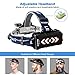 Rechargeable Headlamp,21 LED Headlamps,Headlight 10000 Lumen,Head Flashlight with 9 Modes,Waterproof Headlamps for Adults,Outdoor,Camping, Cycling, Hunting