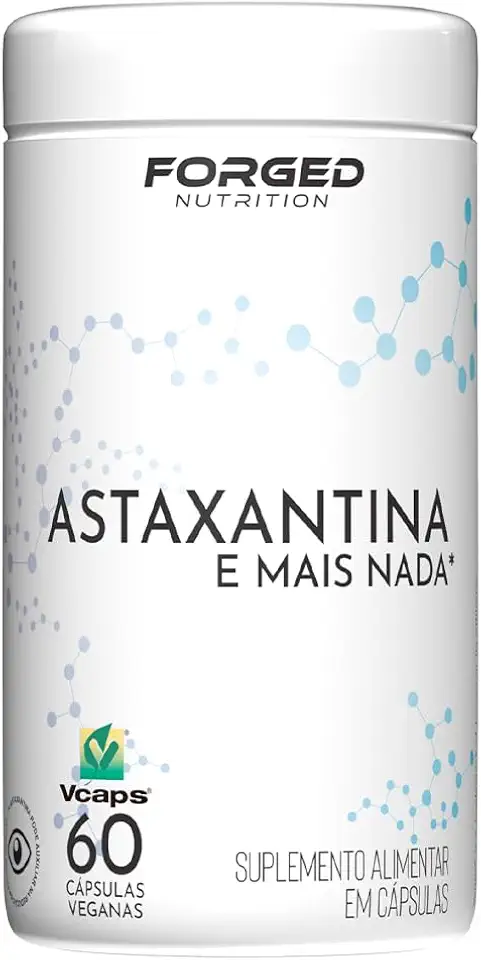 Astaxantina 6mg 60 Cápsulas – Antioxidante Natural - Forged Nutrition
