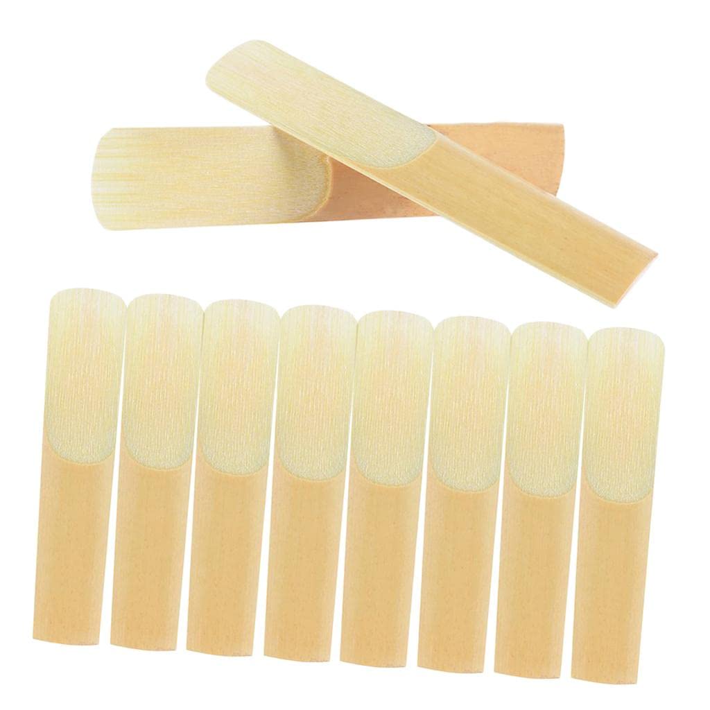 bnfBNF® 10 Pcs Alto Sax Saxophone Reed 2.5 Musical Instrument Accessory